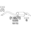 MTS 01.66270 End Silencer